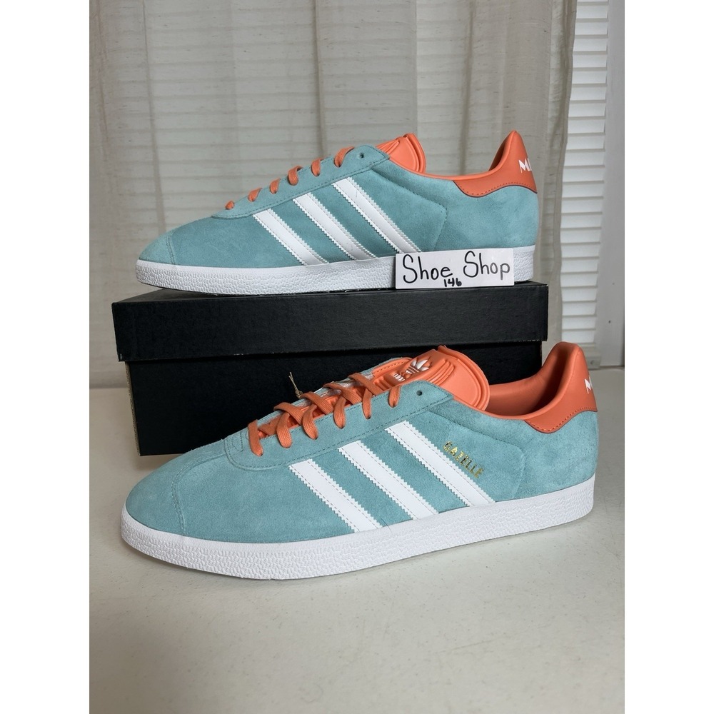 Adidas Gazelle X Inter Miami Sneakers Mens Size 13 Mls Archive Collection Ih2627